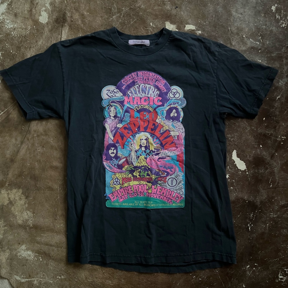 Free People Graphic Shirt Led Zeppelin